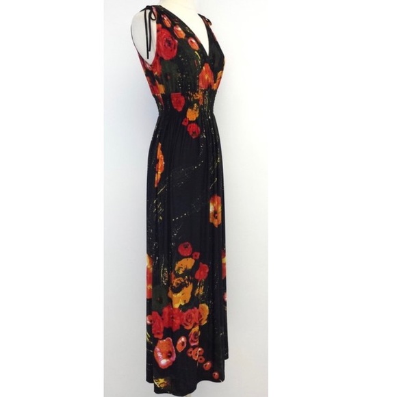 Carmen Marc Valvo floral maxi dress - Picture 2 of 12